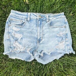 Denim shorts